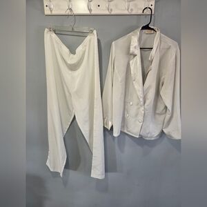 Vintage Victorias Secret Gold Label Pajama Set MediumVery faint mark as shown